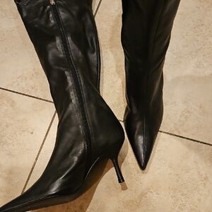 Colin Stuart Black Over the Knee Boots
